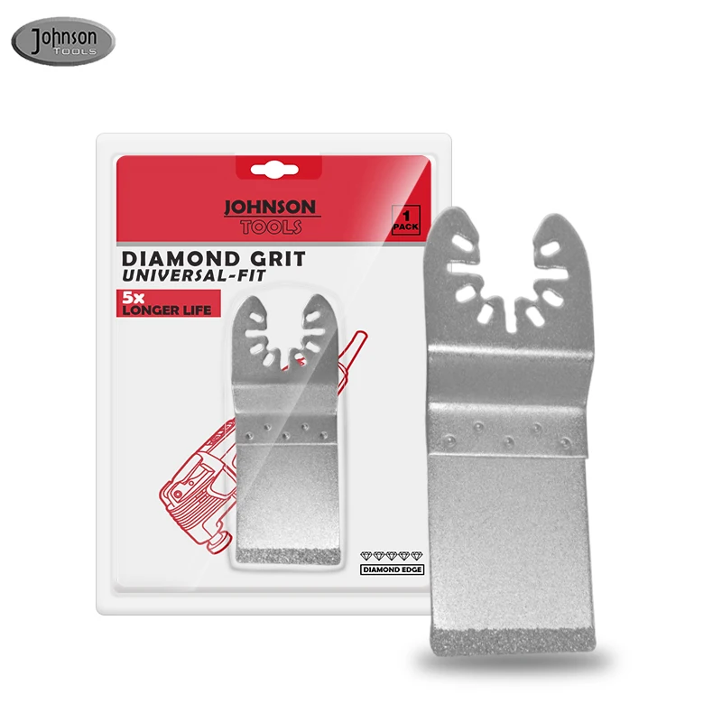 

Diamond Grit Oscillating Blade Flush Cutting Oscillating Multi Tool Saw Blades for Grout Removal Cleaning Mortar
