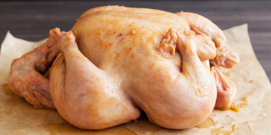 Serving platter of juicy brined chicken