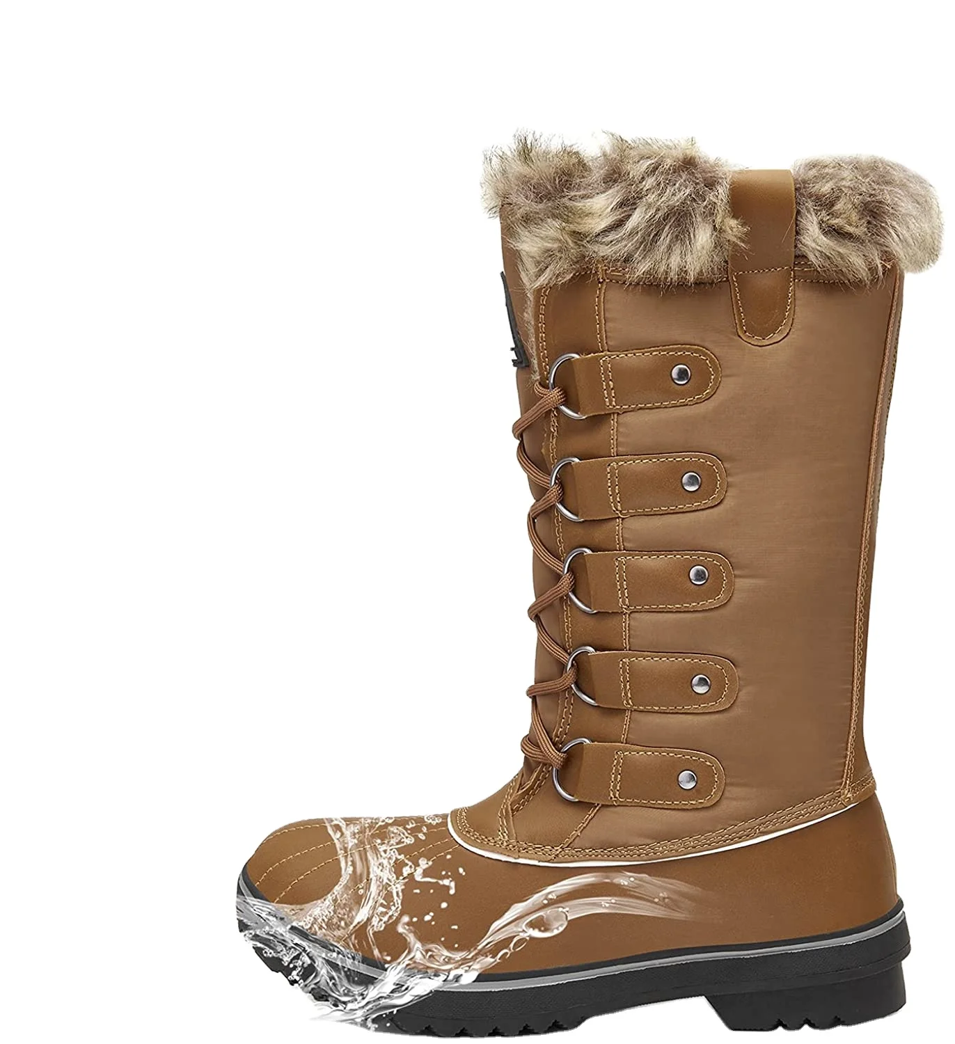 

Winter Women's Snow Boots Walking Style Shoes With Soft And Thick Plush Liner, Multi colors