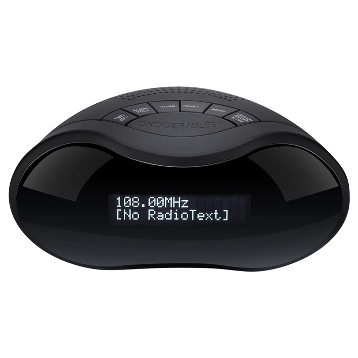 

Best sounding cheap price small portable dab+ fm radio kit digital with alarm clock, Black