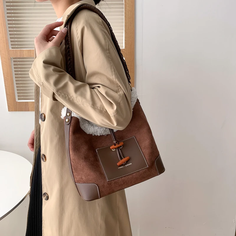 

designer luxury Autumn Winter New Large Capacity Ladies Shoulder Bag Handbag Messenger Bag, Customizable