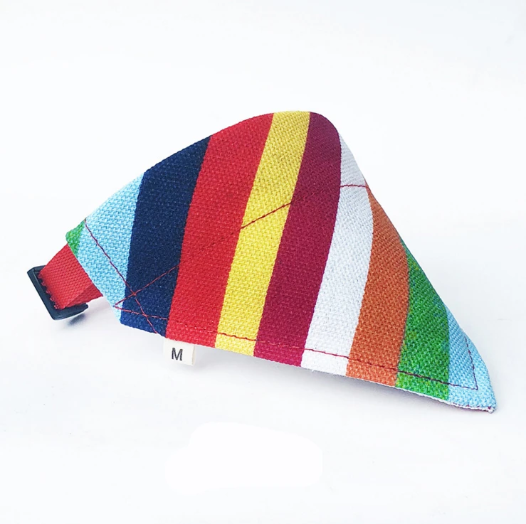 

Pet Scarf for Gift Print Design scarf triangle screen print grooming pet Dog Neck Bandana