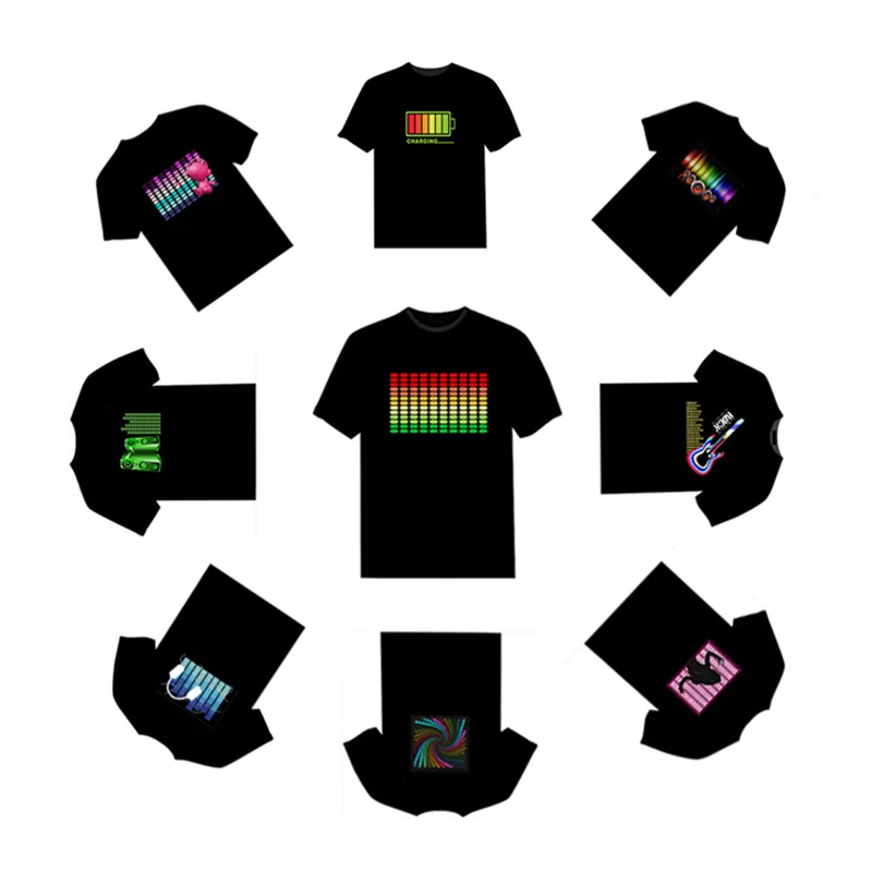 led t shirt online