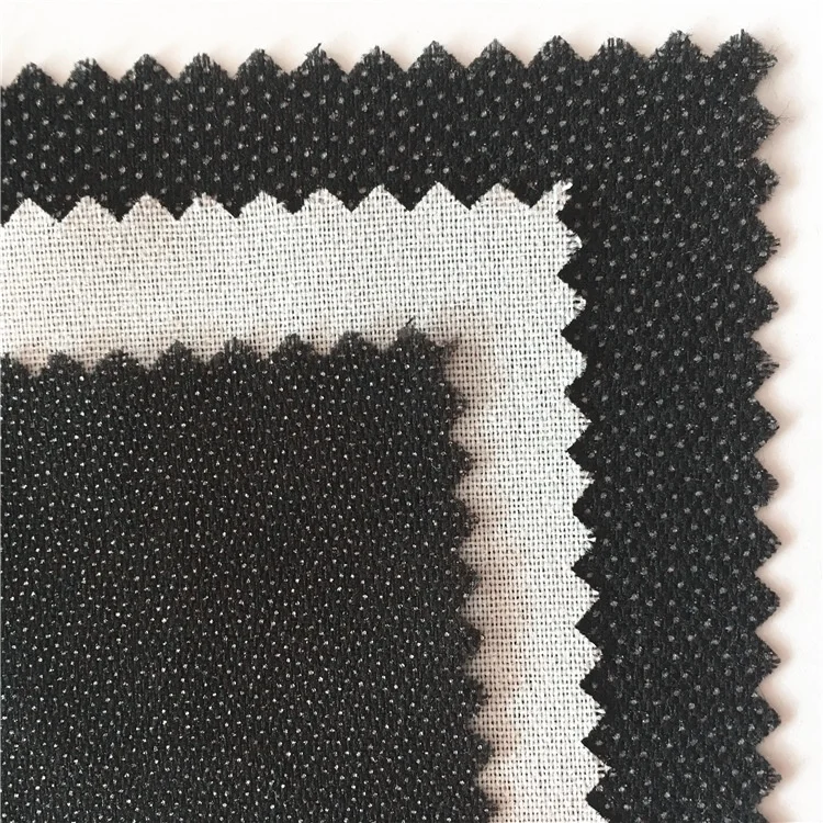 

Recycled RPET 30D 50D 75D Woven stretch Interfacing fabric Fusible interlinings & linings for Jackets