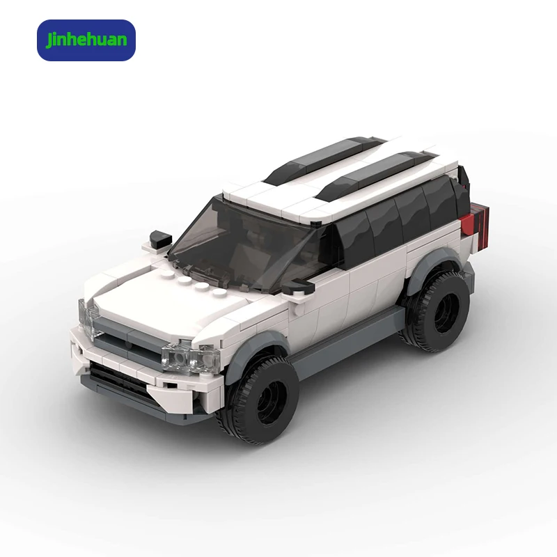 Nostalgic Mini Building Blocks White New Sport Car Best Selling for Boys Mini Moc Bricks Model Suv Car Building Block Sets
