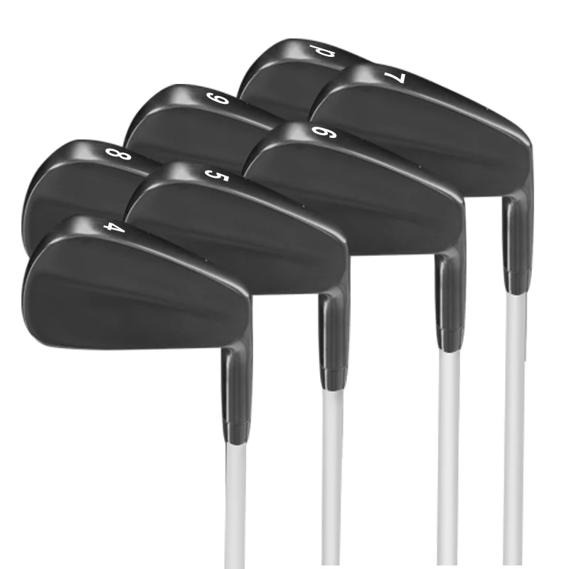 

Pro Black Nickel CNC-milled Golf Cast Blade Iron, Custom required