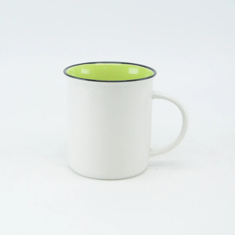 
China manufactures eco ware custom logo porcelain mug custom blank wholesale 11 oz ceramic white mug 
