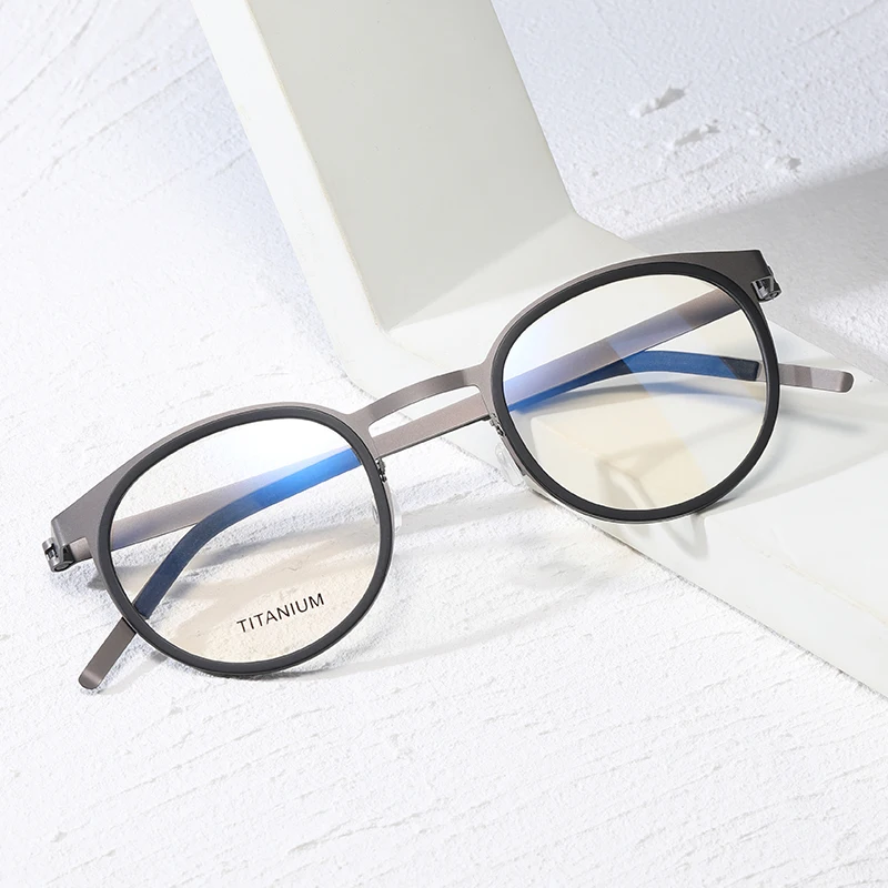 

Wholesale Top Quality Titanium Acetate Eyewear Business Men Women Eyeglasses frames optic Computer Eye Glasses