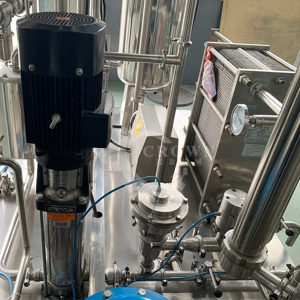 
Automatic Co2 gas beverage making machine mixer for cola / carbonated soft drink price 