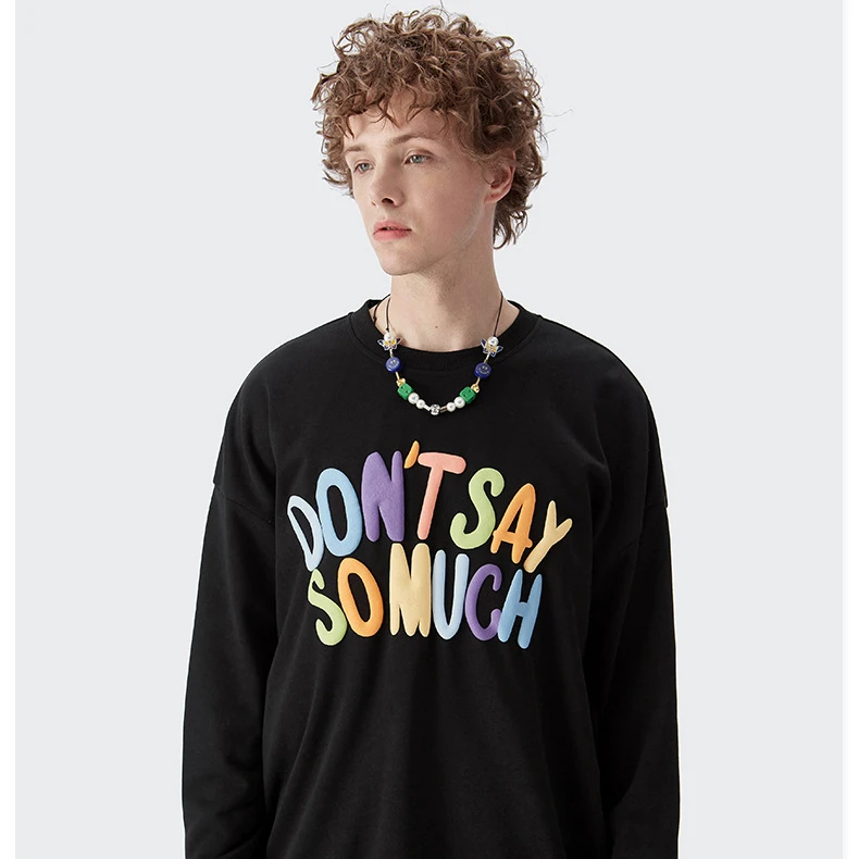 

Newest graphic hoodie 50% cotton custom jogging men tracksuit sweatshirts men's hoodies