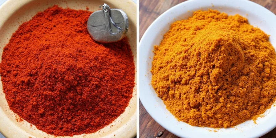 Homemade ras el hanout spice mix in mason jars