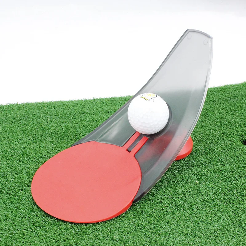 

Multi color plastic anti slip durable indoor outdoor mini golf target training practice aid tool puttout pressure putt trainer, Blue / white / red etc.