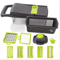 

Cost-effective Hand Press Onions Chopper Multi-functon Vegetable cutter