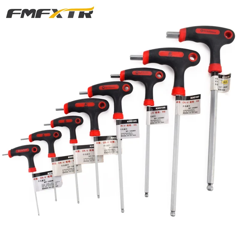 

FMFXTR Portable Bicycle Tools Multi-Tool Bicycle L-shaped spanner Hexagonal Wrench Bicycle Repair Spanners Set