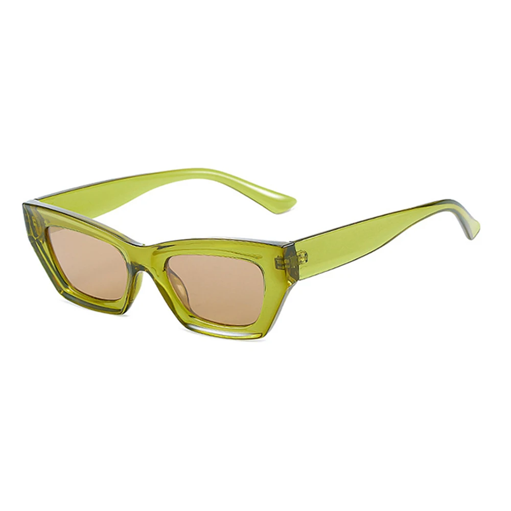 

Sparloo 10666 small green cat eye shades female trending womens sunglasses 2023