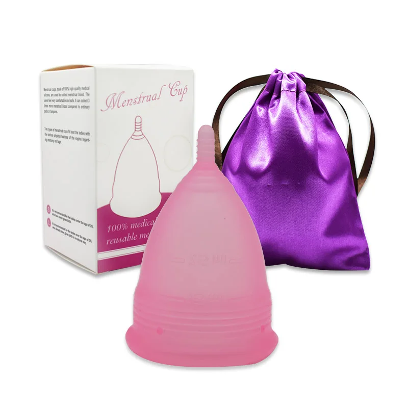 

Factory Direct Supply ISO13485 approved Silicone Folding ECO Menstrual Cup copa menstrual, Pink,blue,white,purple and so on