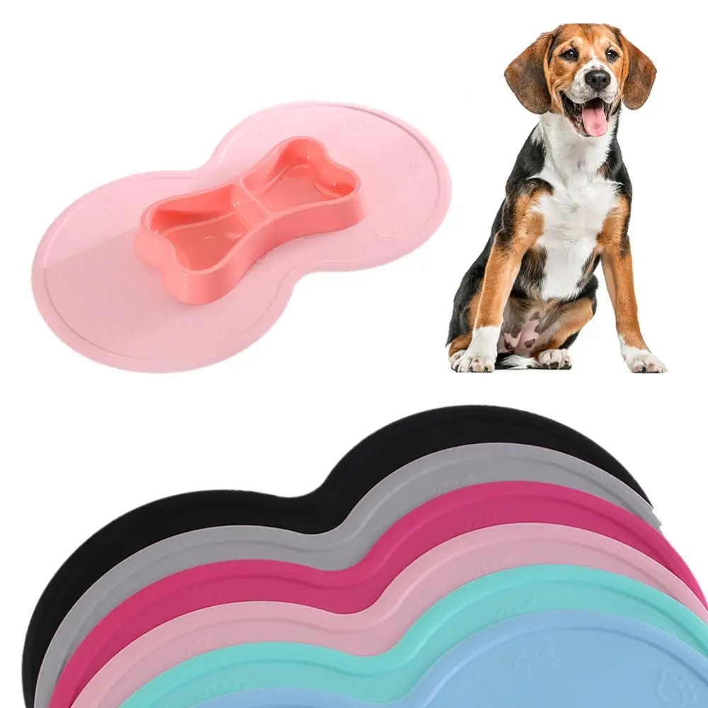 

BPA Free High Quality Washable Silicone Pet Cooling Mat Pet Feeding Mat, Grey, black, blue, pink or according to your request.