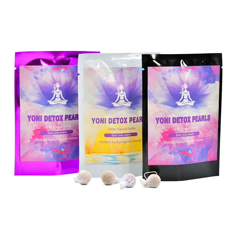 

Organic Natural Herbal Vaginal Clean Point Tampon Yoni Detox Pearls Wholesale