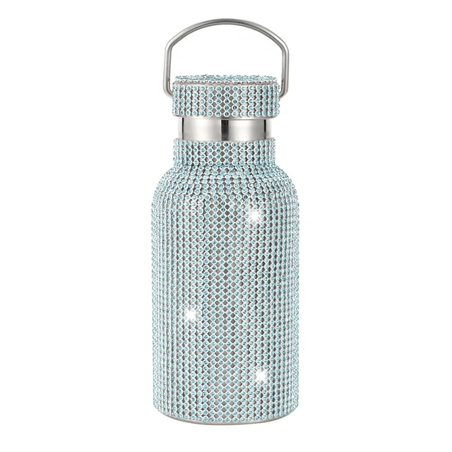 

High-quality Fashion Stainless Steel Vaccum Insulated Rhinestone Water Bottle