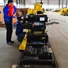 Master group manufactures engineering drilling rigs HZ-200YY hydraulic core drills adopt 53*59 six-way active drill pipe