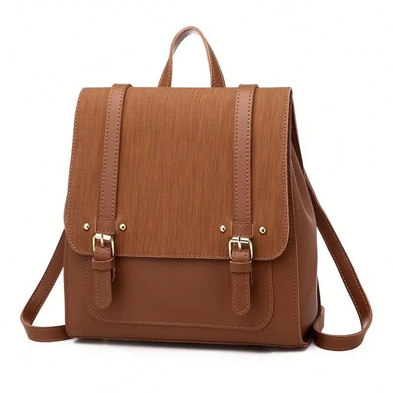 

Korean Style Women Vintage Fashion Backpack Purse Waterproof Anti Theft Casual Daypack Bag for Ladies
