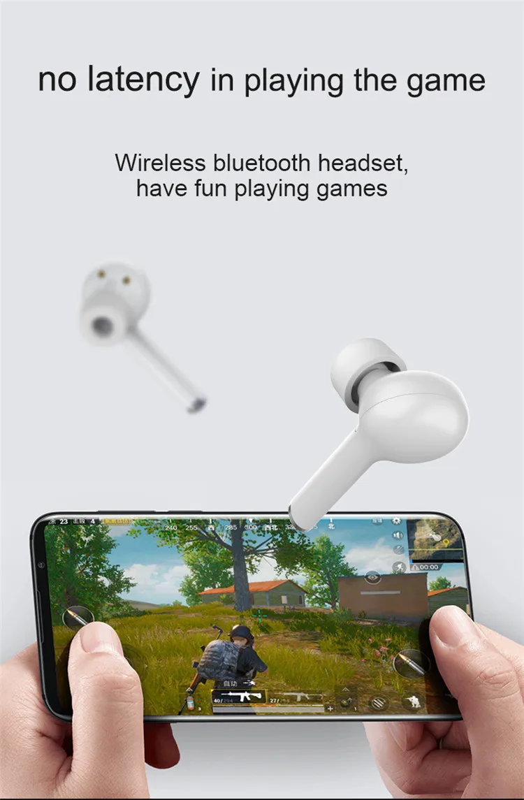 New coming comfortable wearing wireless gaming earphones TW50 BT5.0 mobile phone headphone - ANKUX.COM