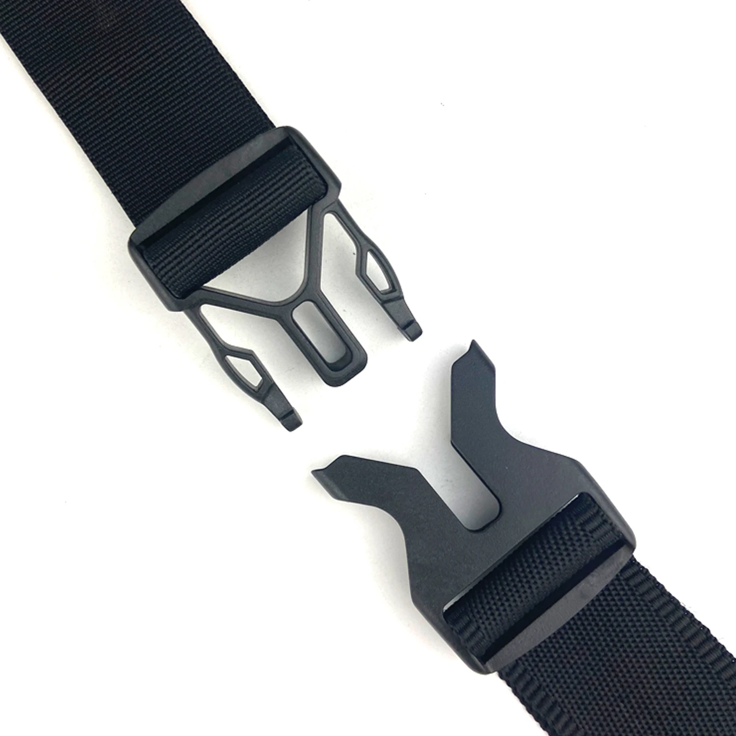 

Wear resistant customized yourself logo double adjust side release buckles