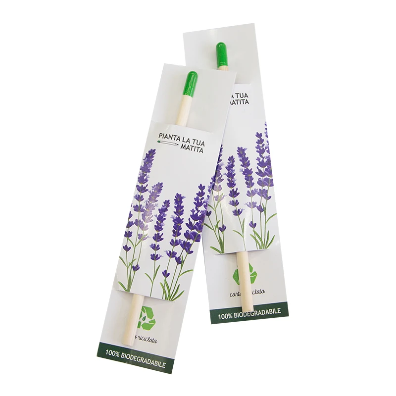 
Promotion of environmentally friendly seed pencils, pencils that can grow plants 