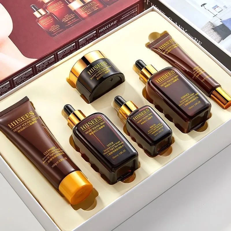 

2021 new style saccharomyces bifidus skin Care 6 set for Women Anti wrinkle Whitening Nourishing Moisturizing