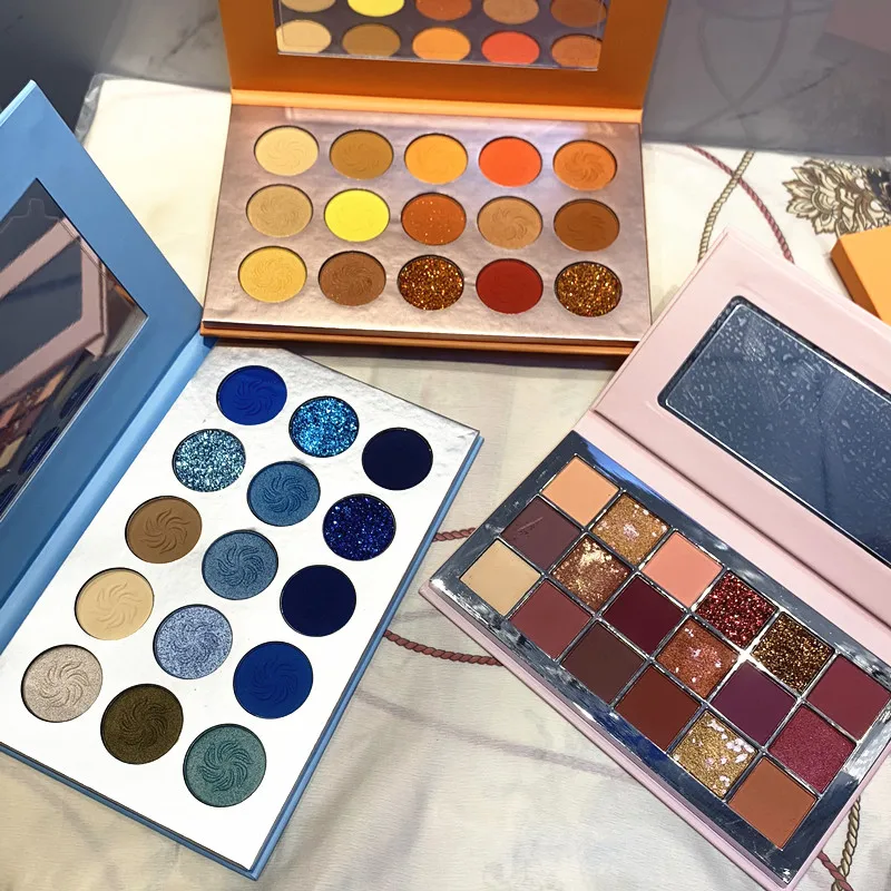 

Hight pigment 18colors shimmer eyeshadow Acceptabel Private Label Eyeshadow