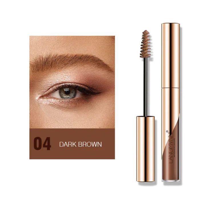 

Quick-drying matte beauty eyebrow pencil waterproof eyebrow dyeing cream, 4 colors