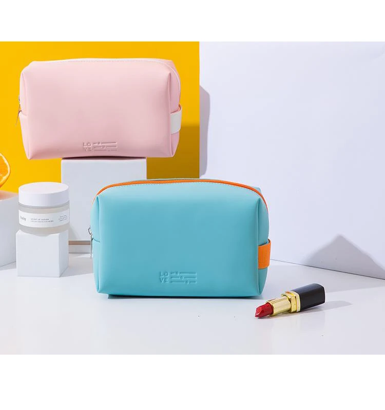 

High quality waterproof PU Make Up Travel Bag Custom Logo Cosmetic Makeup Case