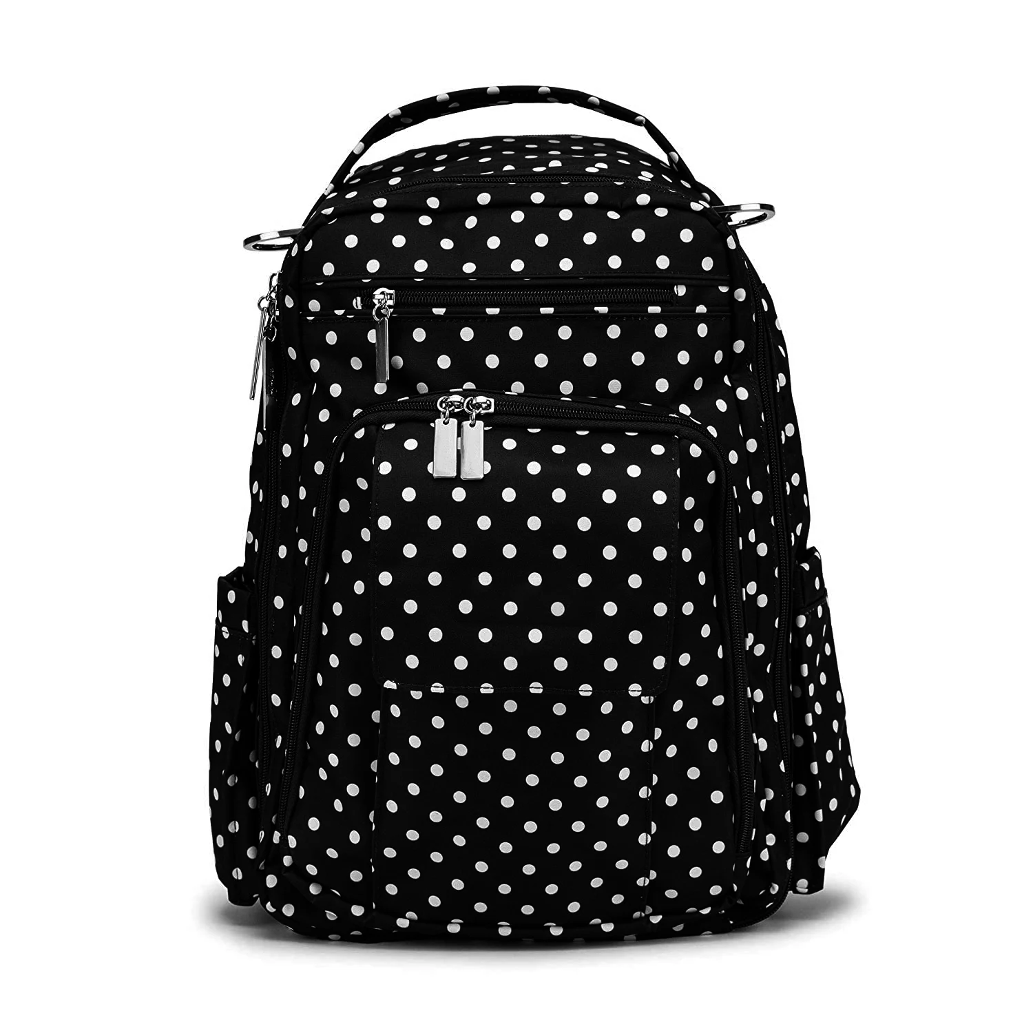 

2021 Wholesale Baby Mummy Mommy Bags Large Waterproof Sterilization Tote Bag Nappy Multifunction Travel Diaper Bag Backpack, Black dot