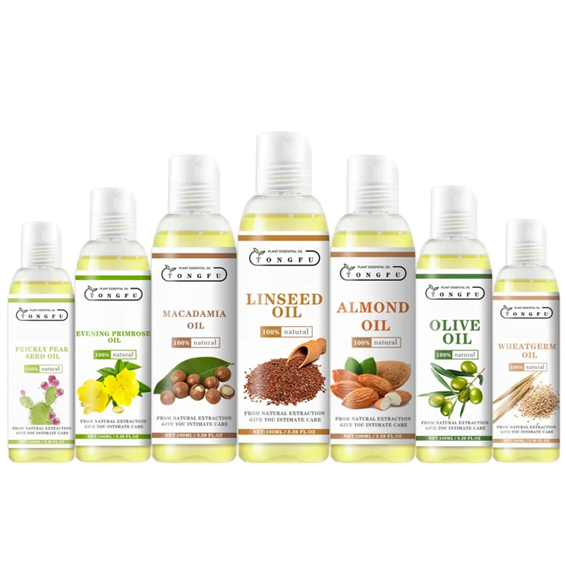 

100% Pure Private Label 100ml Organic Jojoba Almond Argan Avocado Olive Carrier Oil for Hair Skin Body Care