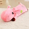 60cm cute lying deer plush pillow stuffed pp cotton kawaii expression