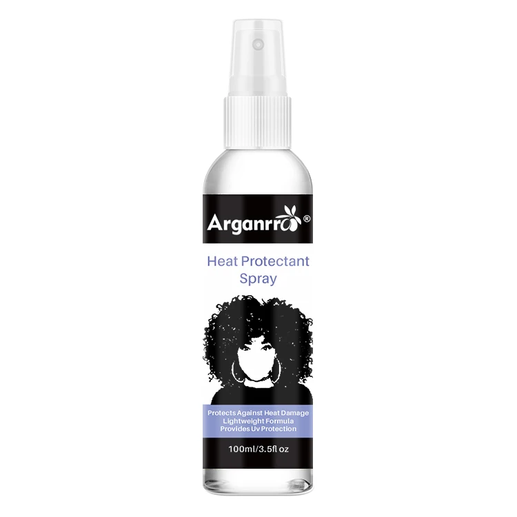 

ARGANRRO private label heat protection hair spray silky for hair protecting and moisturizing