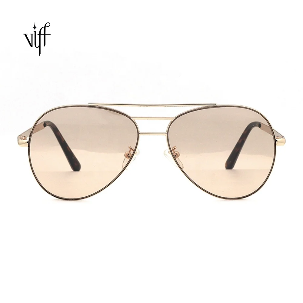 

VIFF Designer Sunglasses HM19047 Metal Frame Sun Glasses Classic Men Shades Top Quality Pilot Sunglasses