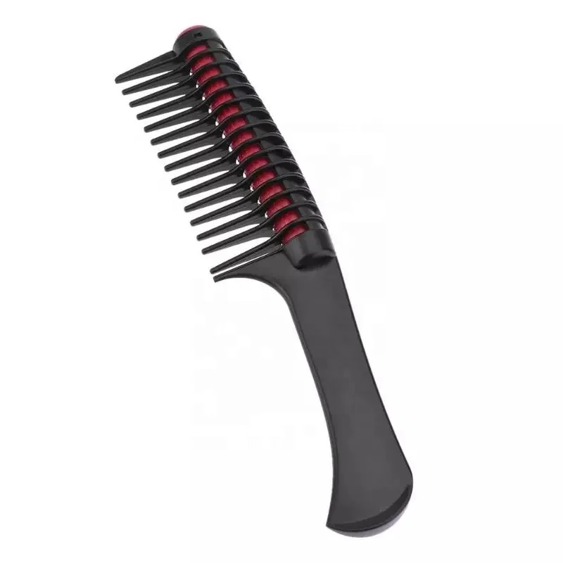 

The New Hair Brush Tool Anti-hair Loss Roller Comb Hair Curling Brush Comb Hairbrush Hairdressing Comb Pro Salon Barber Styling, Same as picture