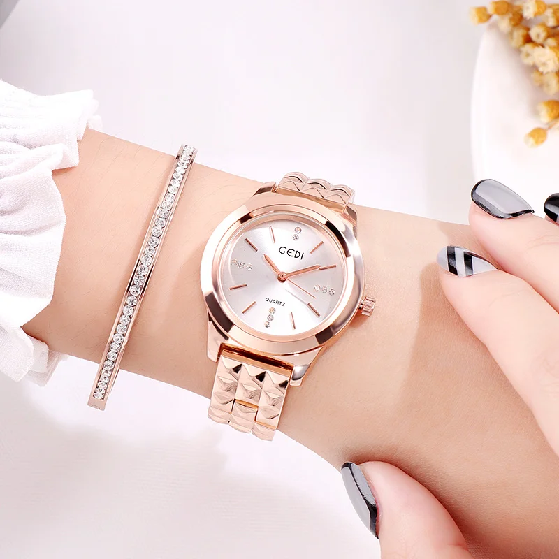 

Dropshipping Fashion Ladies Watches Quartz Movement Custom Logo Luxury Brand Watches Women, Optional