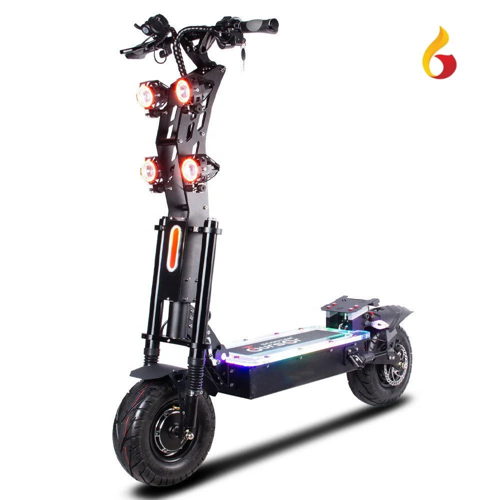 

2021 Super Fastest Electric Scooters 8000W Dual Brushless Motor 110km/h 72V 45AH Battery, Black