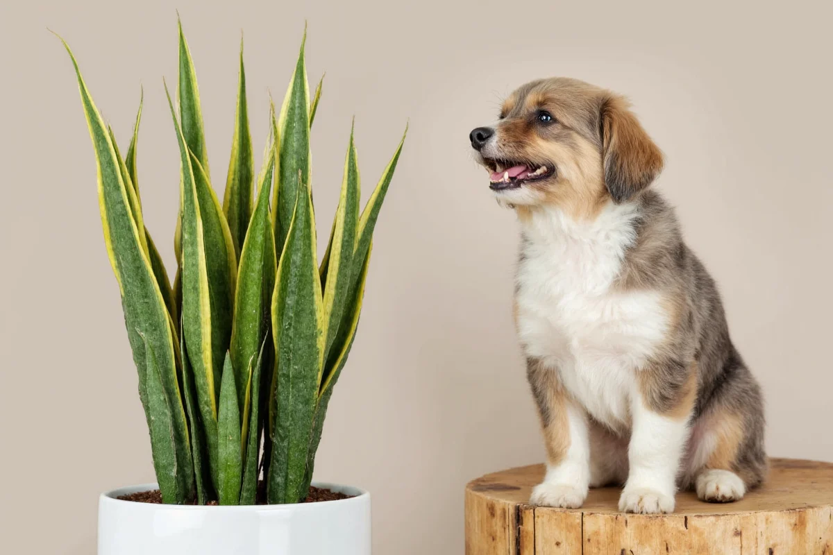 are snake plants poisonous to dogs