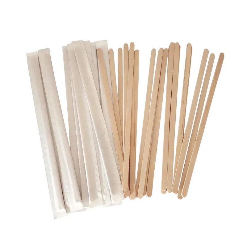 

Wholesale Eco-friendly Natural Disposable Wooden Coffee Stirrer Stick