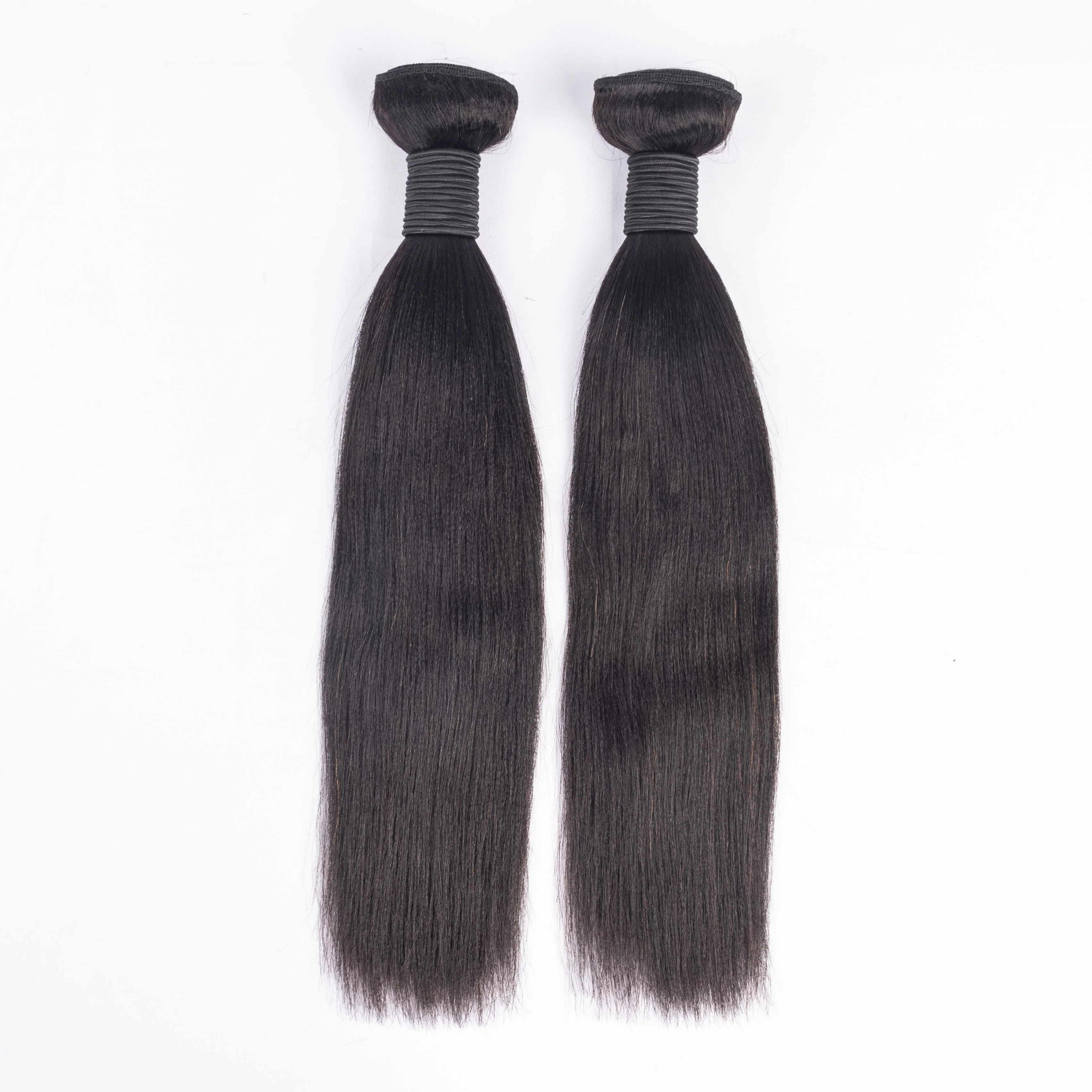 Wholesale Brazilian Yaki Straight Human Hair Weft 100g 12A Brazilian Virgin Hair Extensions for Weaving