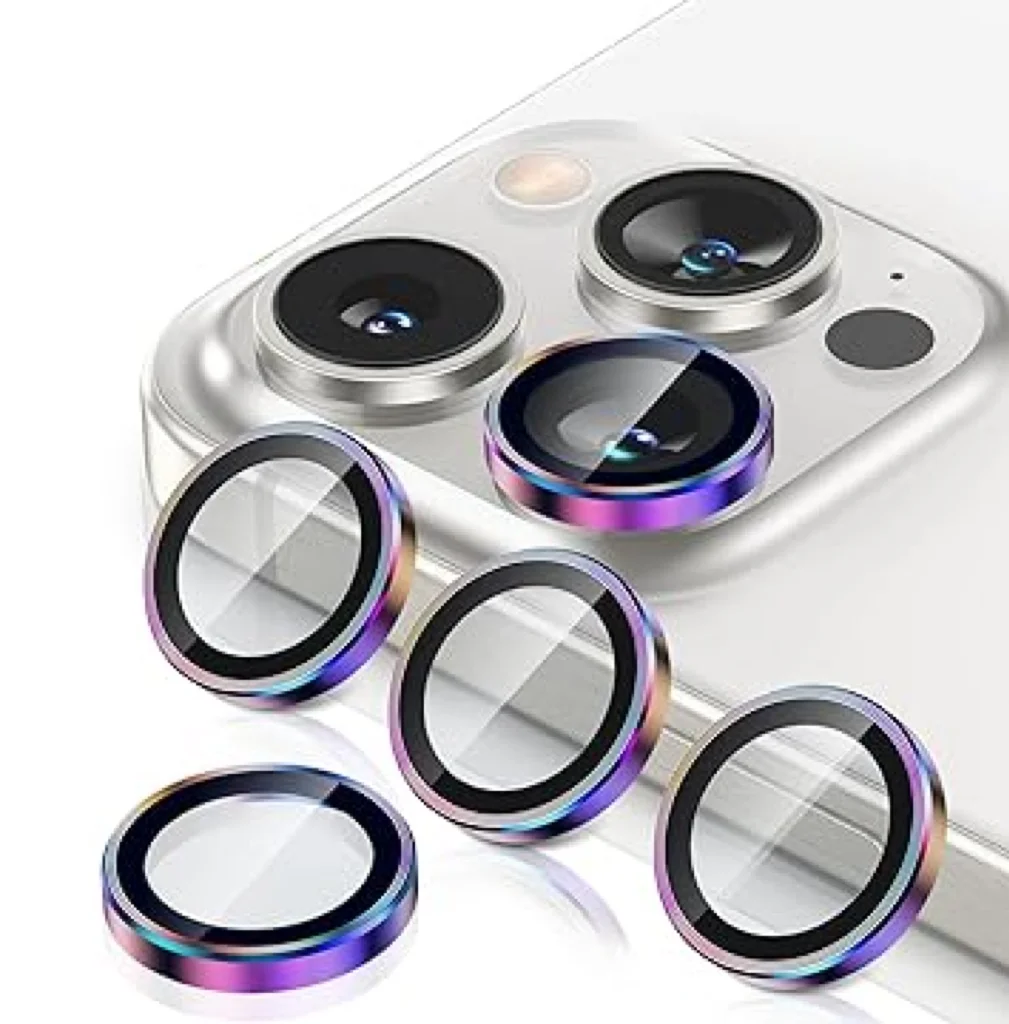 

Premium Hot Selling Aluminum Alloy Camera Lens Protector for iphone14proamx Camera Lens Film for iphone 15proamx 14 13 12 11