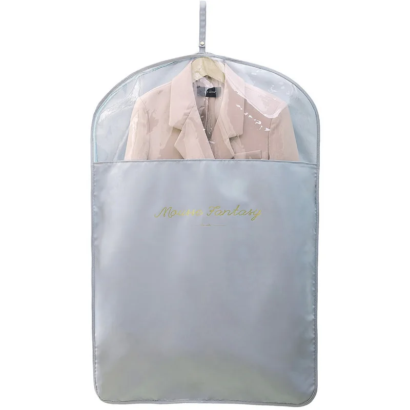 

New Design Custom Storage Cloth Dustproof Cover Bag Garment Suit Bag Suit Cover For Packing With Clear Window