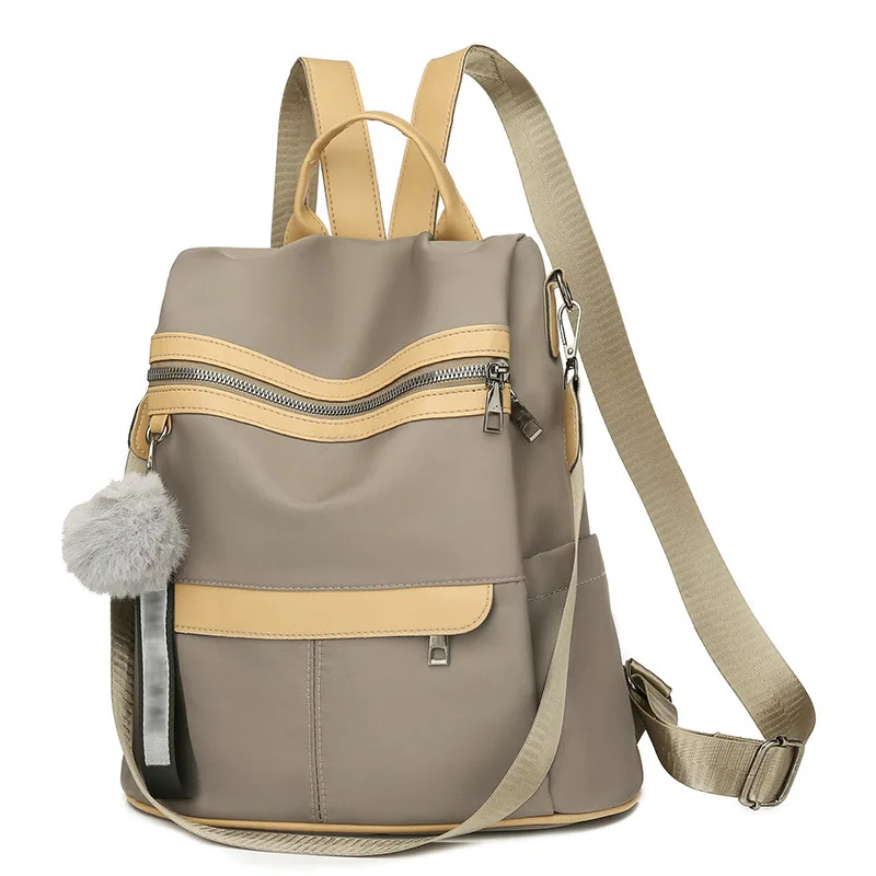 

2021 Multi-pocket Design Simple Fashion Anti-theft Bags For Men Backpack Women