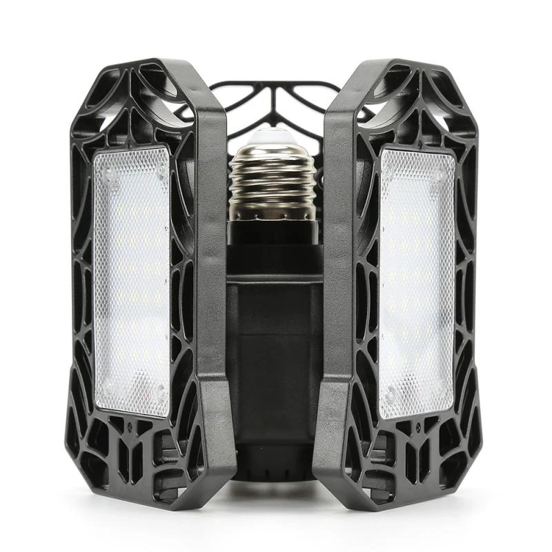 2020 New Foldable Blade High Bay Light E27 6000lm Garage Light Workshop LED Light with Factory Price