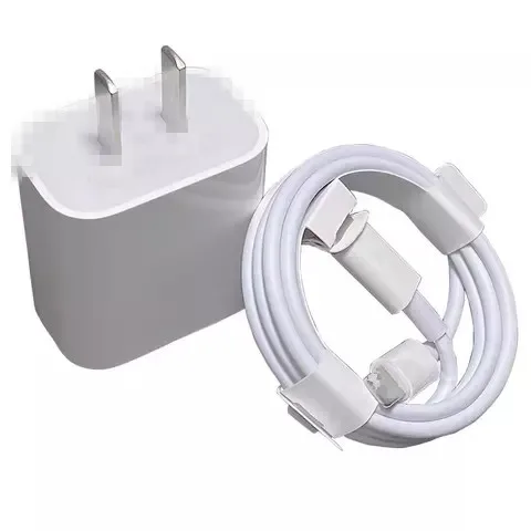 

For Iphone13 Original Adapter Pd 20w Charger Usb-c Fast Charger Eu Us Plug 18w Wall Charger Cable For Iphone 13 12