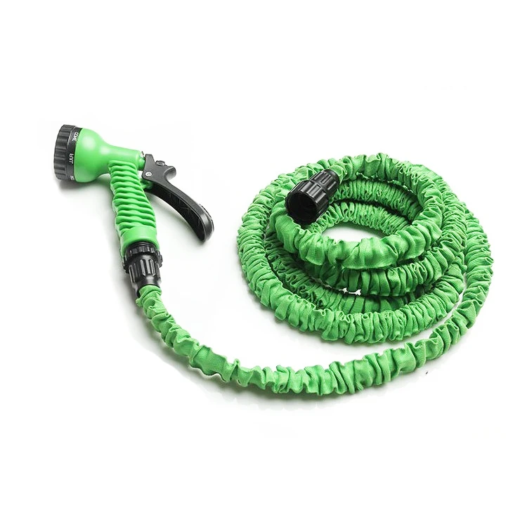 
Expandable flexible Garden hose Water Hose 25 50 75 100 150 FT with Spray Nozzle 7 function gun M0229 