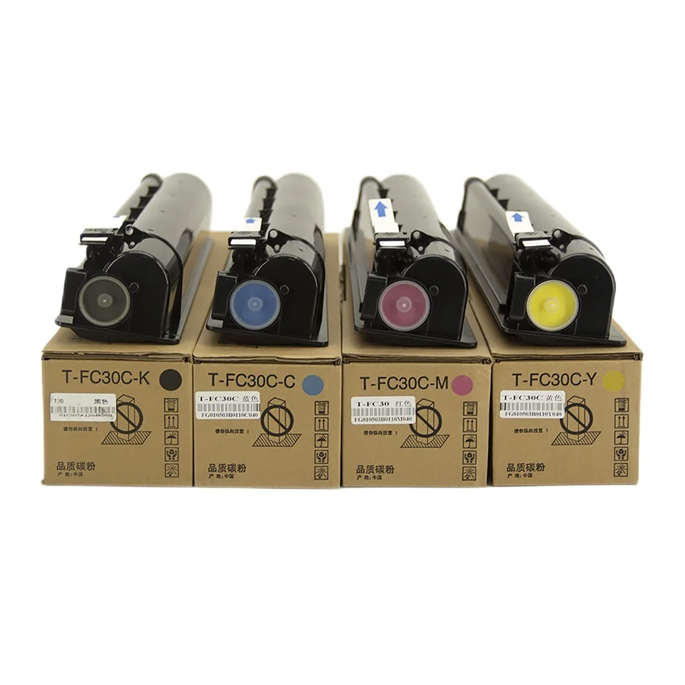 Japan T-FC30 FC30C FC-30 Toner Cartridge for Toshiba E-Studio 2050C 2051C 2550C 2551C Copier Toners Kit
